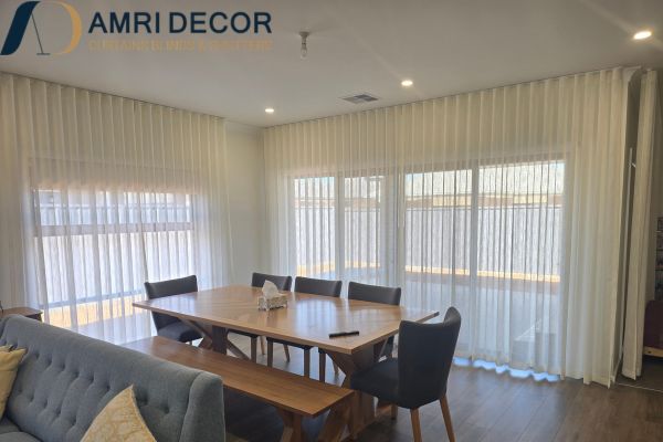 White Sheer Curtains Adelaide | Made to Order at AMRI Decor